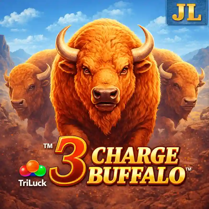 3 Charge Buffalo slot game
