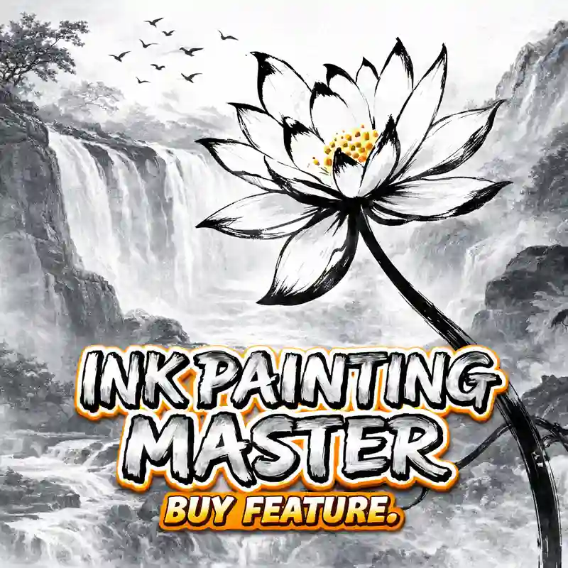 Ink Painting Master Buy Feature Slot Game